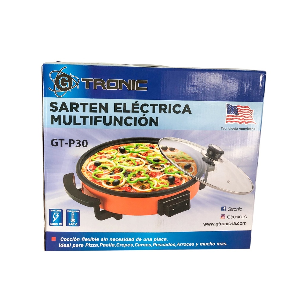 Sartén eléctrico multifunción Gtronic GTP30