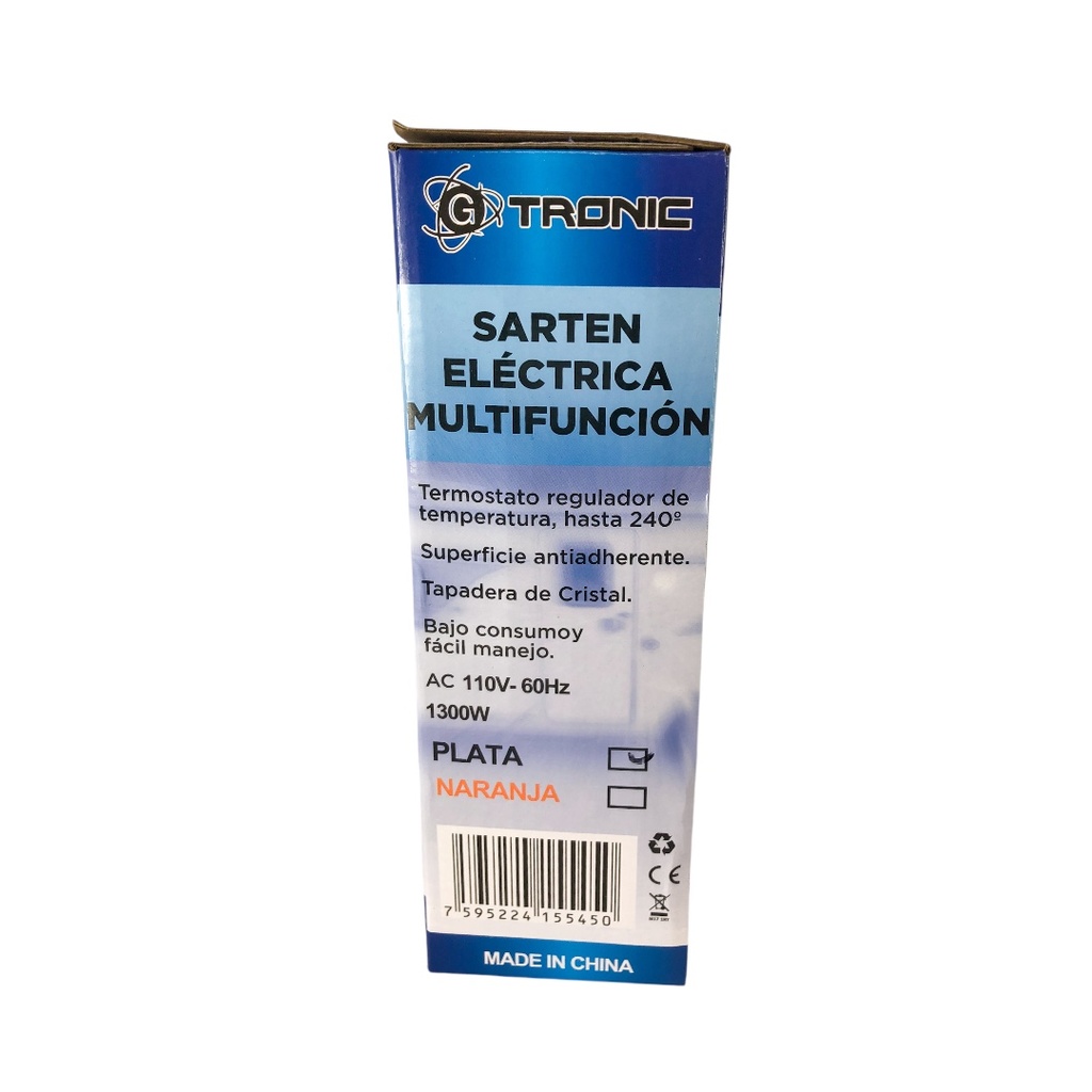 Sartén eléctrico multifunción Gtronic GTP30