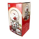 Juego de té con tetera de porcelana 15 piezas