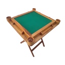 Mesa de dominó en madera  