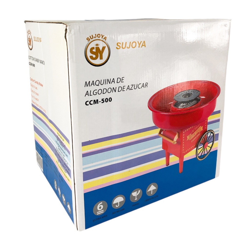 Máquina de algodón de azúcar tipo carreta SUJOYA