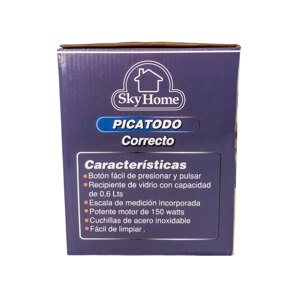 Picatodo Eléctrico Sky Home 0.6 litros