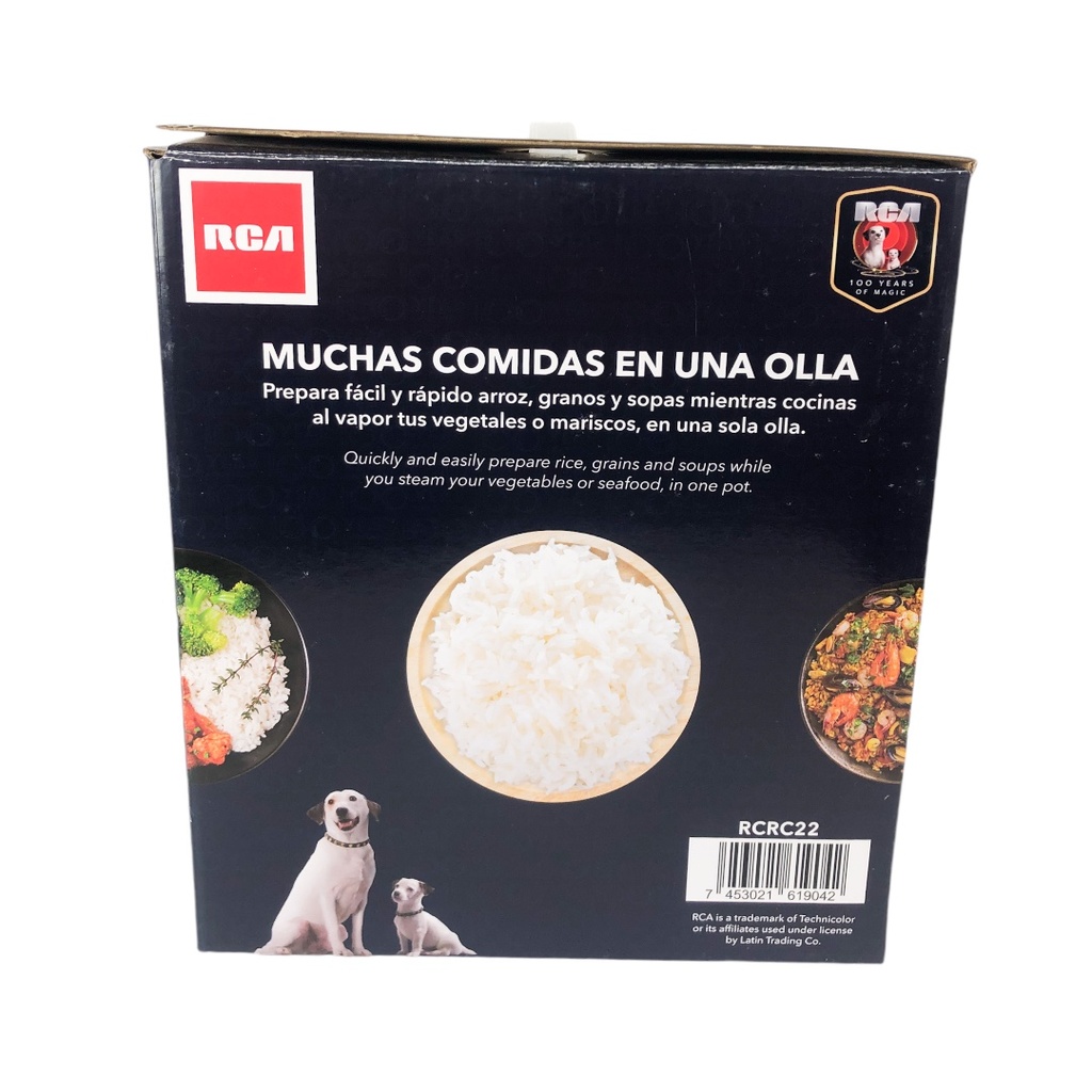 Olla Arrocera Eléctrica 10 Tazas 1.8Lts RCA