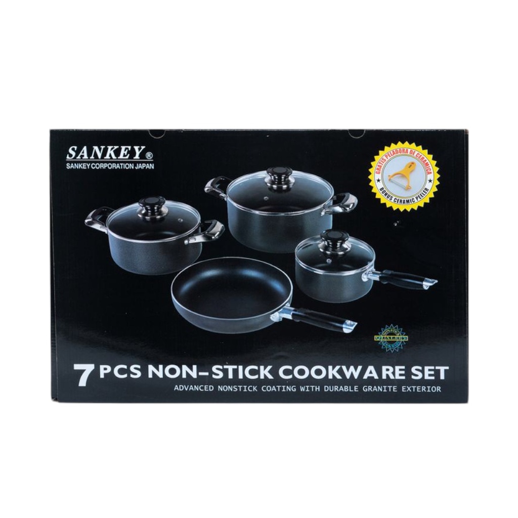 Juego de Ollas Sankey 7 piezas