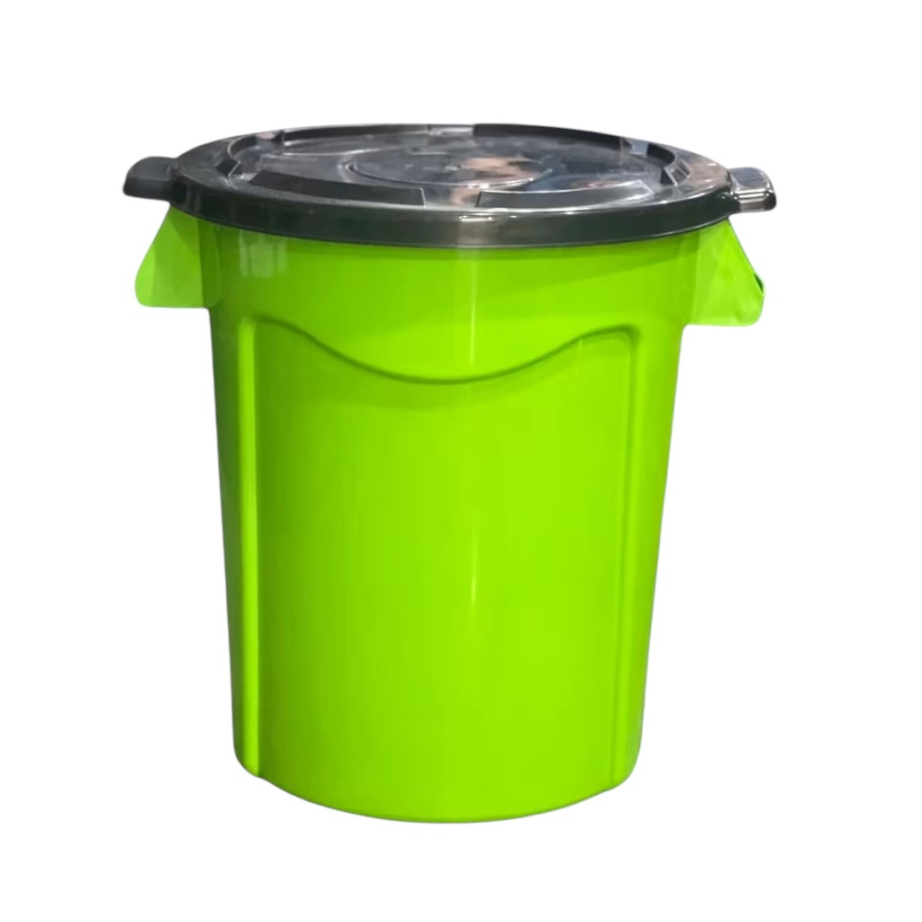 Pipote plástico C/tapa de 55 Litros 