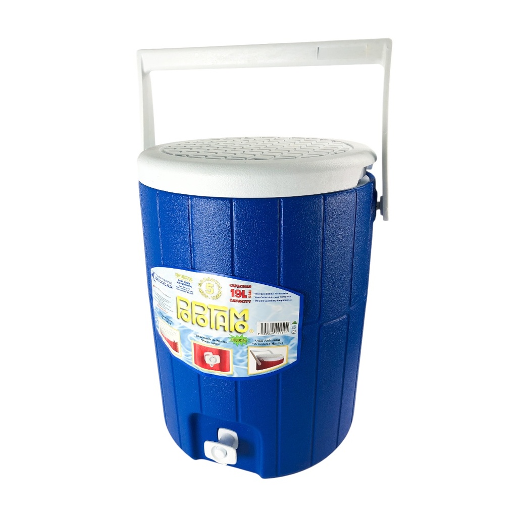 Termo plástico Popotamo Decocar 19 Litros con dispensador