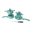 Juego de Ollas 8 piezas Antiadherentes Sankey
