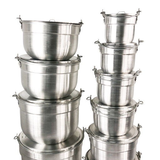 [PRE-657] Juego de ollas de aluminio 20 piezas CAPRI