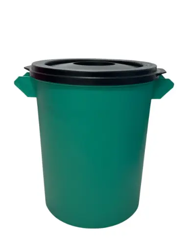 Pipote plastico con tapa de 80 litros